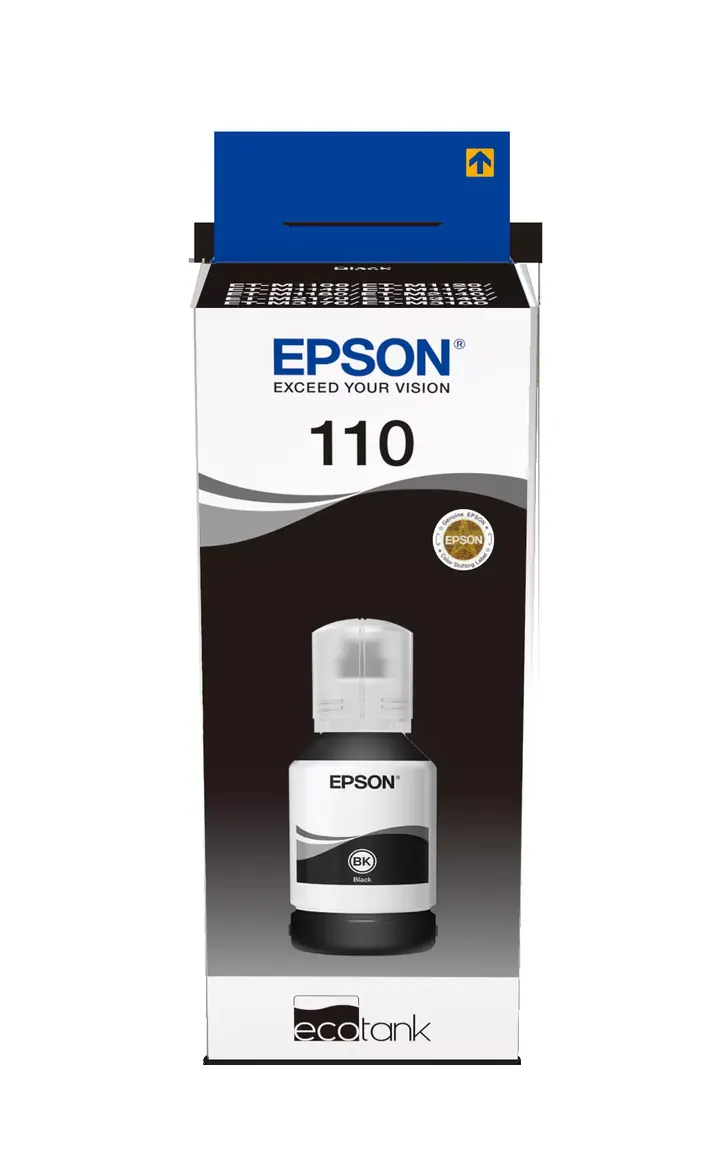 Cerneală originală Epson 110 pentru seria monocromă EcoTank