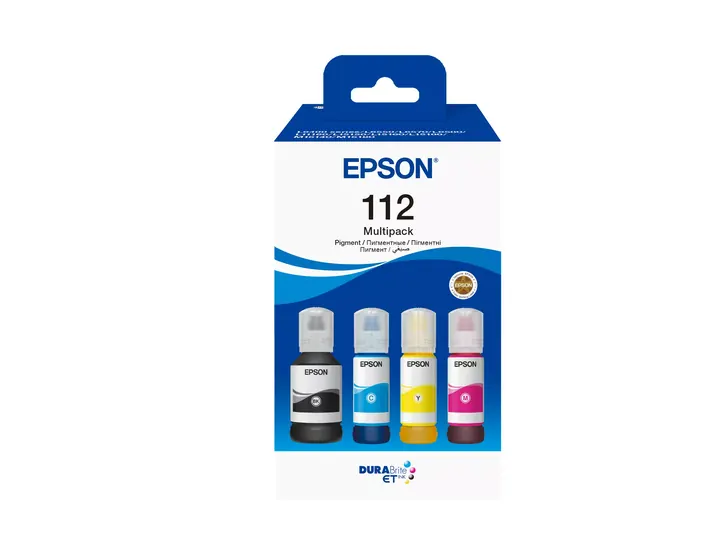 Cerneală originală Epson 112 pentru imprimante EcoTank de birou